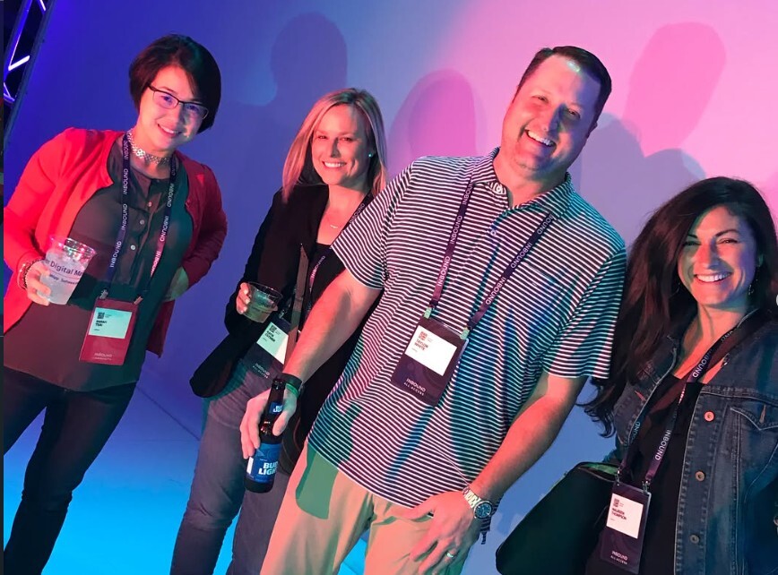 adWhite squad at 2018 inbound - HubSpot conference