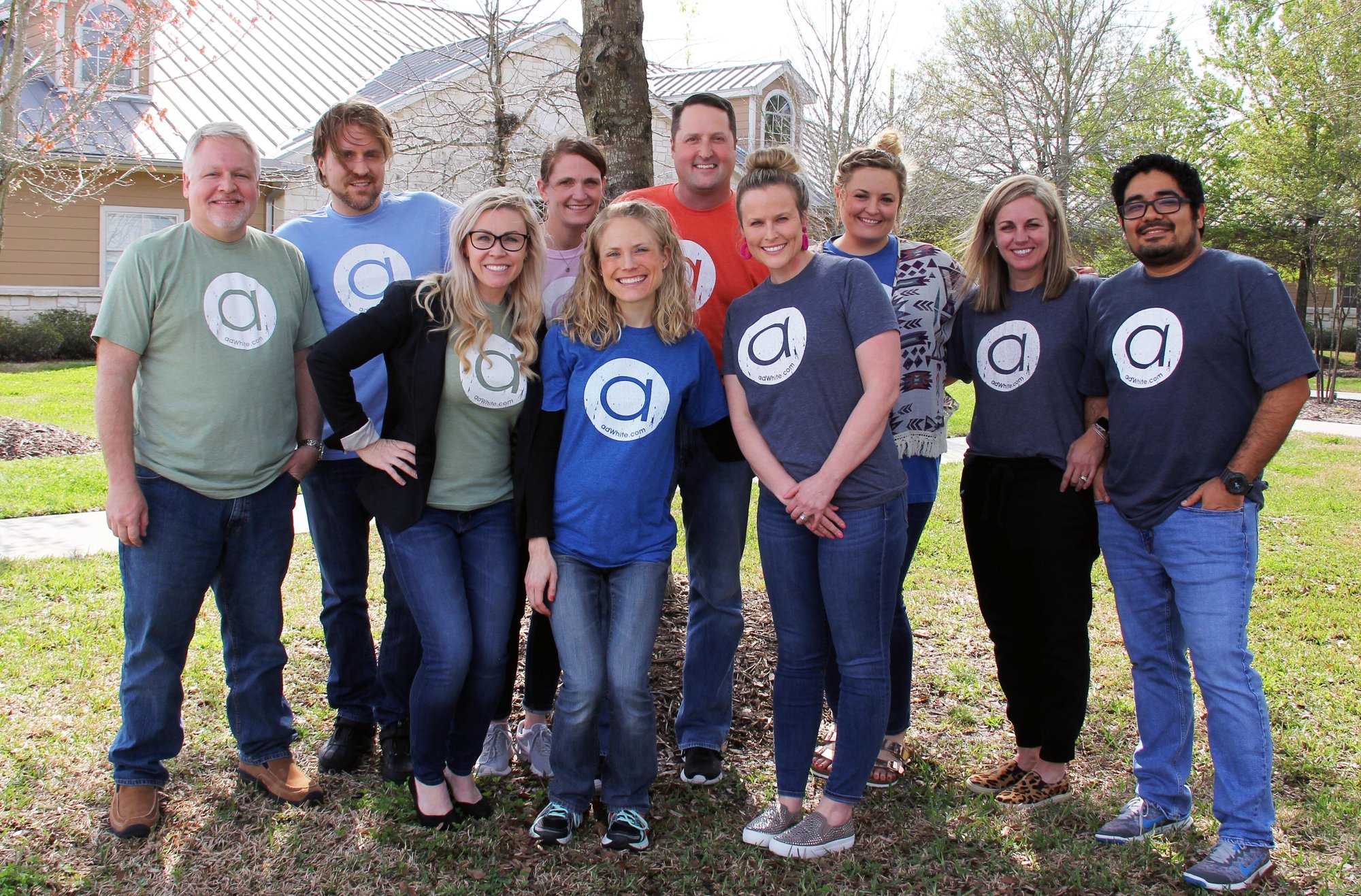 adWhite team at 15th year anniversary