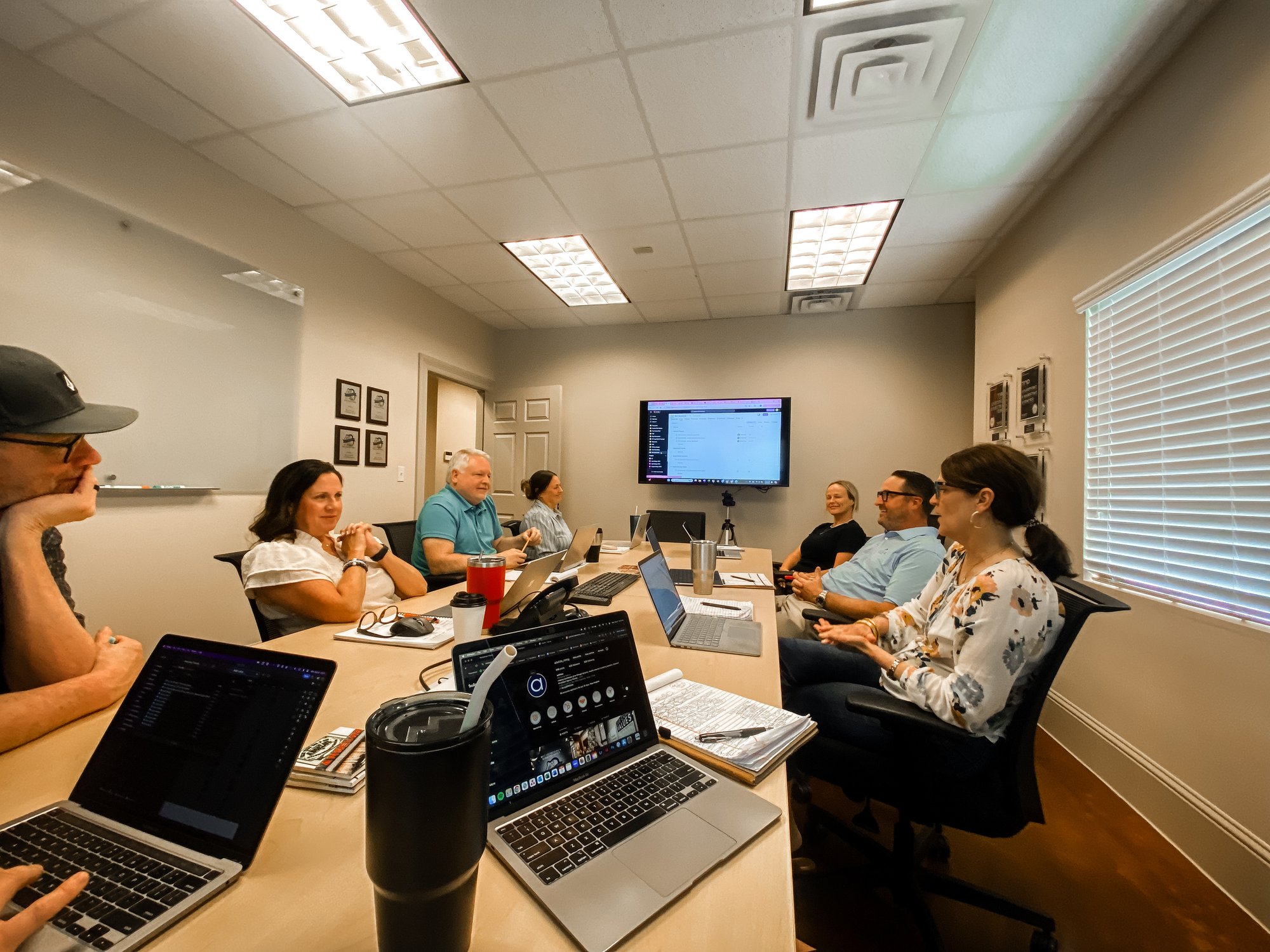 adWhite team meeting