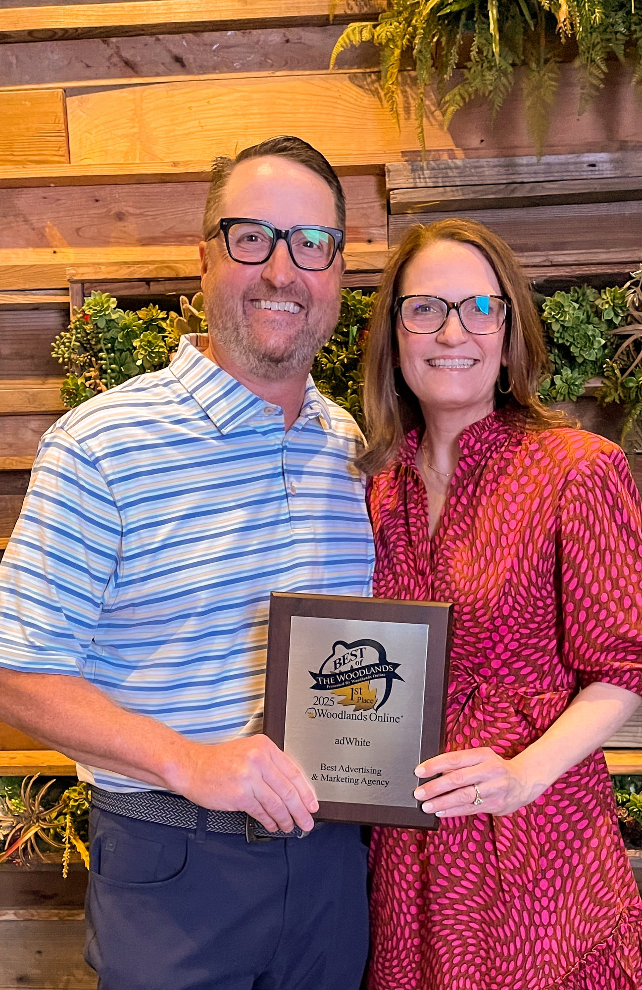 Taylor and Michelle White - 2025 Woodlands Online Best Marketing Agency in The Woodlands