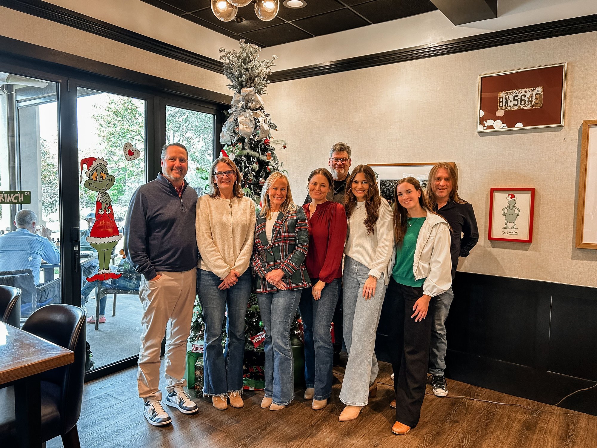 2025 adWhite team at Christmas lunch